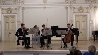 Fritz Kreisler  quotLiebesleidquot for piano quartet [upl. by Ynatterb]