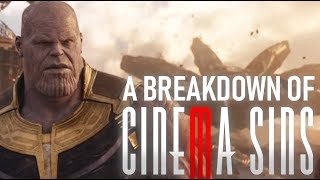 A Breakdown of CinemaSins Everything Wrong With Avengers Infinity War Part Four [upl. by Rudolf228]