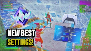 Fortnite Controller Settings NEW BEST PS5 CONTROLLER 🎮 SETTINGS  UNREAL REALOAD GAMEPLAY😈🔥 [upl. by Avehsile776]