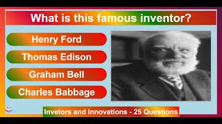 Inventions and Inventors  20 Questions Quiz [upl. by Euqinamod]