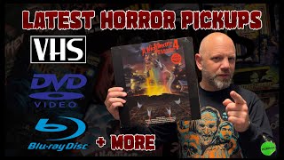 Latest Horror Pickups  VHS  DVDs  Bluray  Vinyl [upl. by Islehc107]