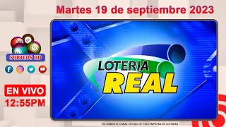 Lotería Real EN VIVO 📺│ Martes 19 de septiembre 2023 – 1255 PM [upl. by Bary531]