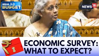 Economic Survey 2024 FM Sitharaman To Present Survey At 12 Noon In The Parliament  Budget  News18 [upl. by Coussoule]