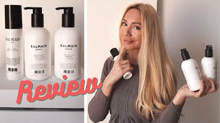 BALMAIN HAIR COUTURE PRODUCTS REVIEW [upl. by Porte544]