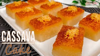 Cooking Cassava Cake the EASY WAY Filipino Dessert [upl. by Eanerb354]