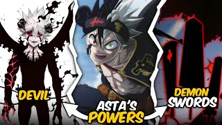 Black clover Astas Powers Explained [upl. by Euqinotna]