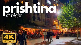 Night Walk in Prishtina  Dardania to City Center 4K 60fps [upl. by Eiramanit]