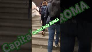 Capital Italy ROMA ROMA love foryou politics foryou explore italiancity shortvideo [upl. by Aspasia38]