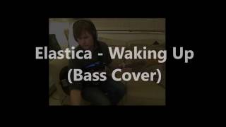 Elastica  Waking Up Bass Cover [upl. by Roselba]