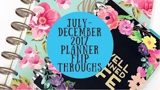 2017 Planner Flipthroughs Classic amp Mini [upl. by Templeton]