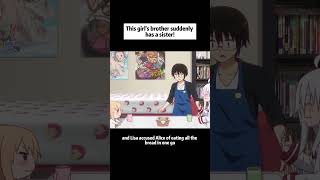 This girl’s brother suddenly has a sistercartoonvideo animecomicdub animeshorts [upl. by Ardnajela]