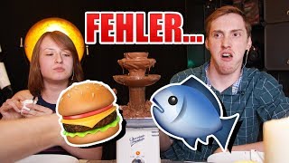 Schokoladenbrunnen Challenge  Fehler mit Jamie [upl. by Xino455]