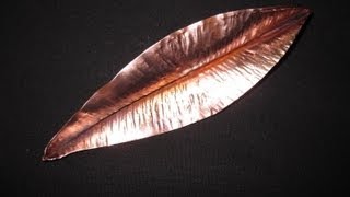 Forming a Copper Leaf [upl. by Delilah]