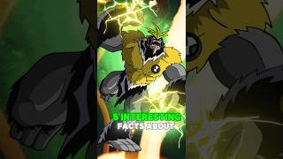 quotShocksquatch  5 ⚡ Facts ⚡🐵quot ben10 cartoon omnitrix facts shorts ben10omniverse alien [upl. by Greenfield]