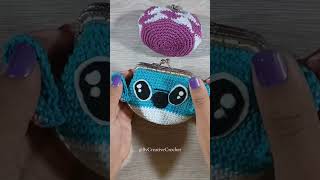 Monederos Tejidos para mamá 🤗 crochet shortvideo [upl. by Kerrill]