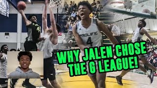 Jalen Green Opens Up On The G LEAGUE Who’s Joining Him amp More “You Gotta Make POWER MOVES” 😱 [upl. by Ainorev]