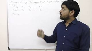 Mathematical Expectation of Random Variable in Probability  Solved Numericals [upl. by Fatima594]