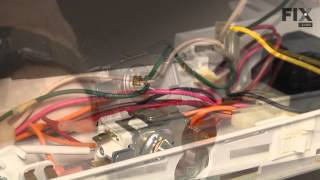 Whirlpool Refrigerator Repair – How to replace the Thermostat [upl. by Iand]