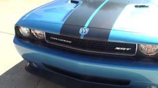 HD VIDEO 2010 DODGE CHALLENGER SRT8 PEARL BLUE FOR SALE SEE WWW SUNSETMILAN COM [upl. by Hanfurd]