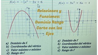 Relaciones y Funciones [upl. by Nodnnarb]