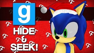 Gmod Festive Castle Garrys Mod Hide and Seek  Comedy Gaming [upl. by Madea]