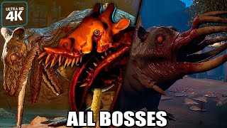 ZOOCHOSIS  All Bosses amp Jumpscares With Cutscenes 4K 60FPS UHD PC [upl. by Recneps442]