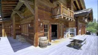 Very Big Luxury Chalet for Sale  La Grange de Crehavouettaz  CransMontana Valais Switzerland [upl. by Wesley]