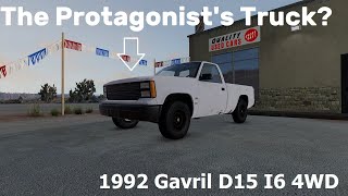 BeamNGdrive Freeroam Utah USA  The Protagonists Truck AKA The Old Default [upl. by Mcneely]