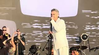 Robbie Williams BST Hyde park 2024  full intro [upl. by Arahset]