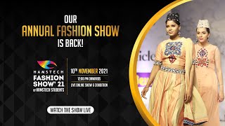 Hamstech’s Live Digital Fashion Show amp Exhibition 2021 [upl. by Haldas159]