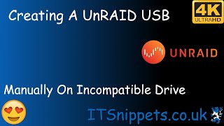 Creating A USB Install Drive Manually On A Incompatible Drive [upl. by Tahpos]