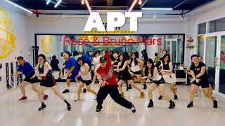 APT by ROSÉ amp Bruno Mars  POP  ZUMBA  ZFUN [upl. by Icyaj]