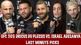 UFC 305 Dricus Du Plessis vs Israel Adesanya Last Minute Picks [upl. by Randolf]