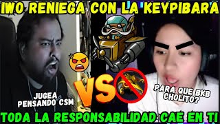 😂IWITO RENIEGA CON LA KEYPIBARA 😡JUEGA PENSAMDO🔥 [upl. by Edyth]