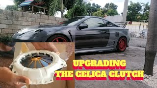 UPGRADING THE CELICA CLUTCH [upl. by Rosalyn542]