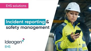 Incident reporting amp safety management  Ideagen EHS Essentials [upl. by Eihcir114]