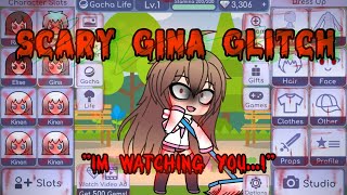 ☠️TRYING THE GINA GLITCH😨🔍 at first it wasnt scary but then OMG  is that even possible 😱 [upl. by Poppy]