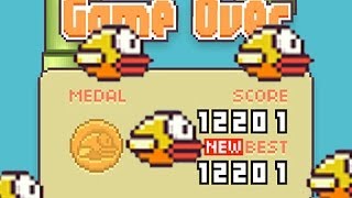 FLAPPY BIRD  NEW HIGH SCORE [upl. by Atinniuq]