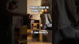 Robbery Prank On Roomate Pt1😤🤬 funnyprank prankgonewrong prank vivia jwtsquad [upl. by Tesler843]