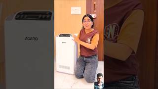 Air purifier 😍  Reaction with Anuj  youtubeshorts dushyantkukreja [upl. by Batruk]