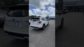 Certified PreOwned 2024 Subaru Forester Touring  White [upl. by Aronas]