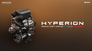 Tata CURVV  Introducing Hyperion Gasoline Direct Injection Engine [upl. by Sandler922]