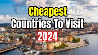 Top 10 Budget Friendly Destinations In 2024 [upl. by Laemaj]