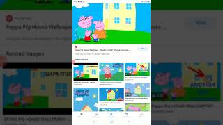 peppa pig house wallpaper [upl. by Casper]