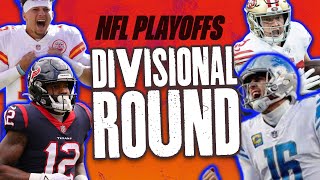 2024 NFL Playoffs Division Round Preview Predtictions and Player Picks [upl. by Baelbeer575]