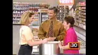 Supermarket Sweep  Sandy amp Michelle vs Gwen amp Terri vs Wendy amp Stephanie 1993 [upl. by Ennasil]