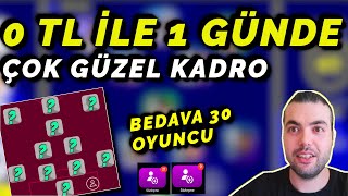 SADECE 24 SAATTE HARÄ°KA KADRO ğŸ˜² 0 TL Ä°LE 1 GÃœNDE HESAP FULLEME ğŸ”¥ EFOOTBALL 2024 MOBÄ°LE [upl. by Nnylrefinnej]