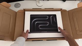 Unboxing MacBook Pro M4 ASMR [upl. by Rikki]