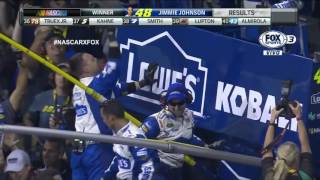 Jimmie Johnson campeón 2016  NASCAR Sprint Cup Series [upl. by Cissej]