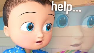 JOHNY JOHNY YES PAPA Strange Nursery Rhyme Videos [upl. by Aretahs]